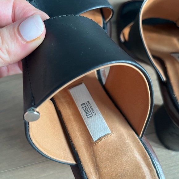 Leather Miista Heels - Picture 3 of 4